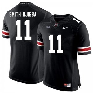 NCAA Ohio State Buckeyes Men's #11 Jaxon Smith-Njigba Black Nike Football College Jersey GBT2345HA